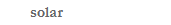 solar